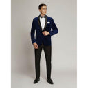 Viceroy Velvet Jacket Navy