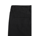 Boys Ledger Peach Finish Fine Cotton Drill Slim Fit Chino BLACK