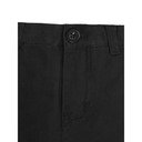 Boys Ledger Peach Finish Fine Cotton Drill Slim Fit Chino BLACK