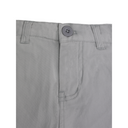 Boys Ledger Peach Finish Fine Cotton Drill Slim Fit Chino SILVER