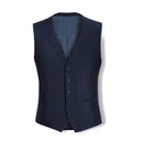 Oscar Pure Wool Vest Navy