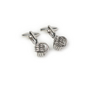 Mens Cufflinks KNOT SILVER