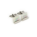 Mens Cufflinks PEARL GOLD
