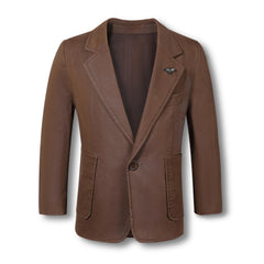 1609 Boys Jacket BROWN(15)