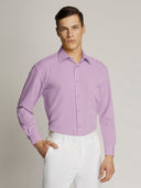Vegas Boys Fine Peach Finish Microfibre Long Sleeve Shirt AMETHYST