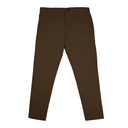 Boys Ledger Peach Finish Fine Cotton Drill Slim Fit Chino BROWN