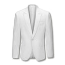 Stallone Plain Weave Stretch Boys Jacket WHITE