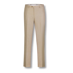 Houston Hopsac Weave Stretch Trousers CAMEL