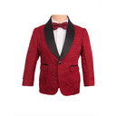 Leonardo Brocade W2 Boys Jacket DEEP RED (1)