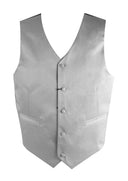 Satin Vest SILVER