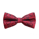 Daisy Patterned Bow Tie