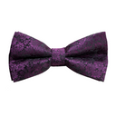 Daisy Patterned Bow Tie