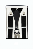 Men's Fabric Braces BLACK