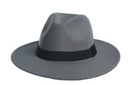 Men's Felt Fedora Hat GREY