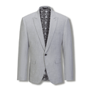 Stallone Plain Weave Stretch Boys Jacket SILVER