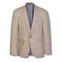 Houston Hopsac Weave Stretch Boys Jacket CAMEL