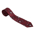 Floral Violet Patterned Tie