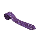 Floral Violet Patterned Tie