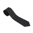 Flower Dotted Tie black/black