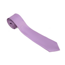 Micro Grid Textured Tie lilac