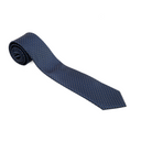 Geometric Circle Tie navy/sky