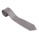 Geometric Circle Tie grey/beige