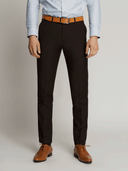 Bradley Birdseye Flatfront Trousers TAUPE