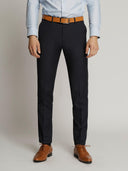 Bradley Birdseye Flatfront Trousers NAVY