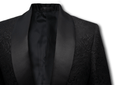 Leonardo Brocade Dinner Jacket Black