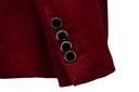 Leonardo Brocade Dinner Jacket DEEP Red