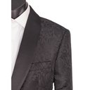 Leonardo Brocade Dinner Jacket Black
