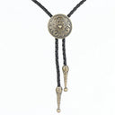 Bolo Tie in Box Tang dynasty flower-BRONZE