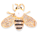 Animal lapel pin Gold Bee