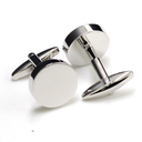 Mens Cufflinks SILVER