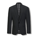 Stallone Plain Weave Stretch Jacket Charcoal