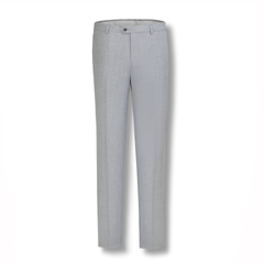 Stallone Plain Weave Stretch Boys Trousers SILVER