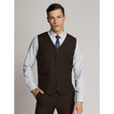James Fine Twill Plain Vest BLACK (2)