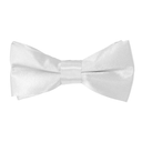 Satin Bow Tie WHITE