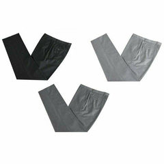 Bond Fine Twill Plain Boys Trousers BLACK