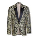 Dallas Brocade Jacket Gold/Black