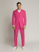 Vegas Fine Twill Plain Microfibre Jacket PINK