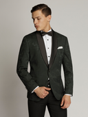 Regent Paisley Jacquard Dinner Jacket Green