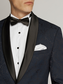 Regent Paisley Jacquard Dinner Jacket Navy