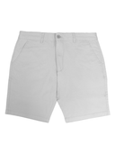 Ledger Cotton Elastane Chino Shorts SILVER