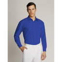 Vegas Fine Peach Microfibre Shirt Royal