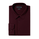 William Bamboo Stretch Shirt Burgandy