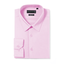 Bamboo Slim Shirt with Stretch Pink
