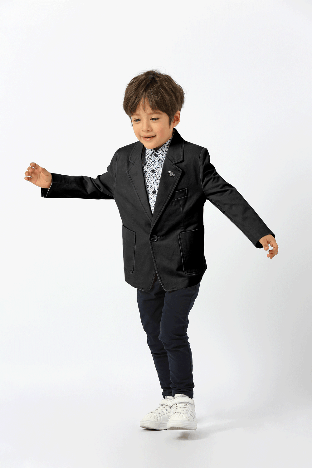 1609 Boys Jacket BLACK
