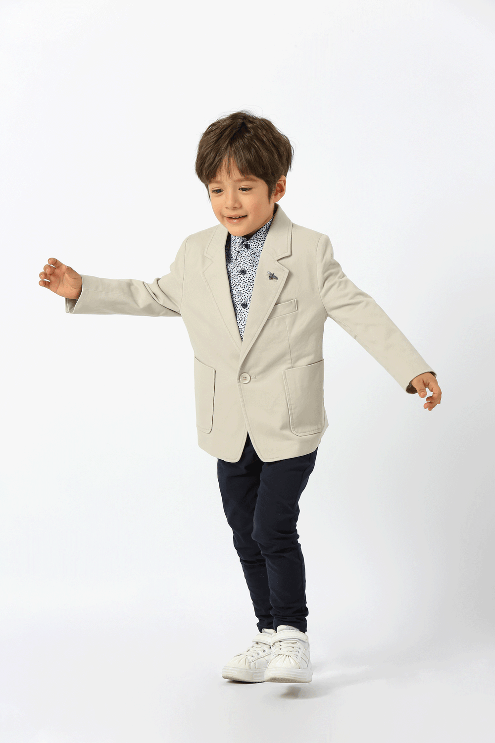 1609 Boys Jacket KHAKI（23）