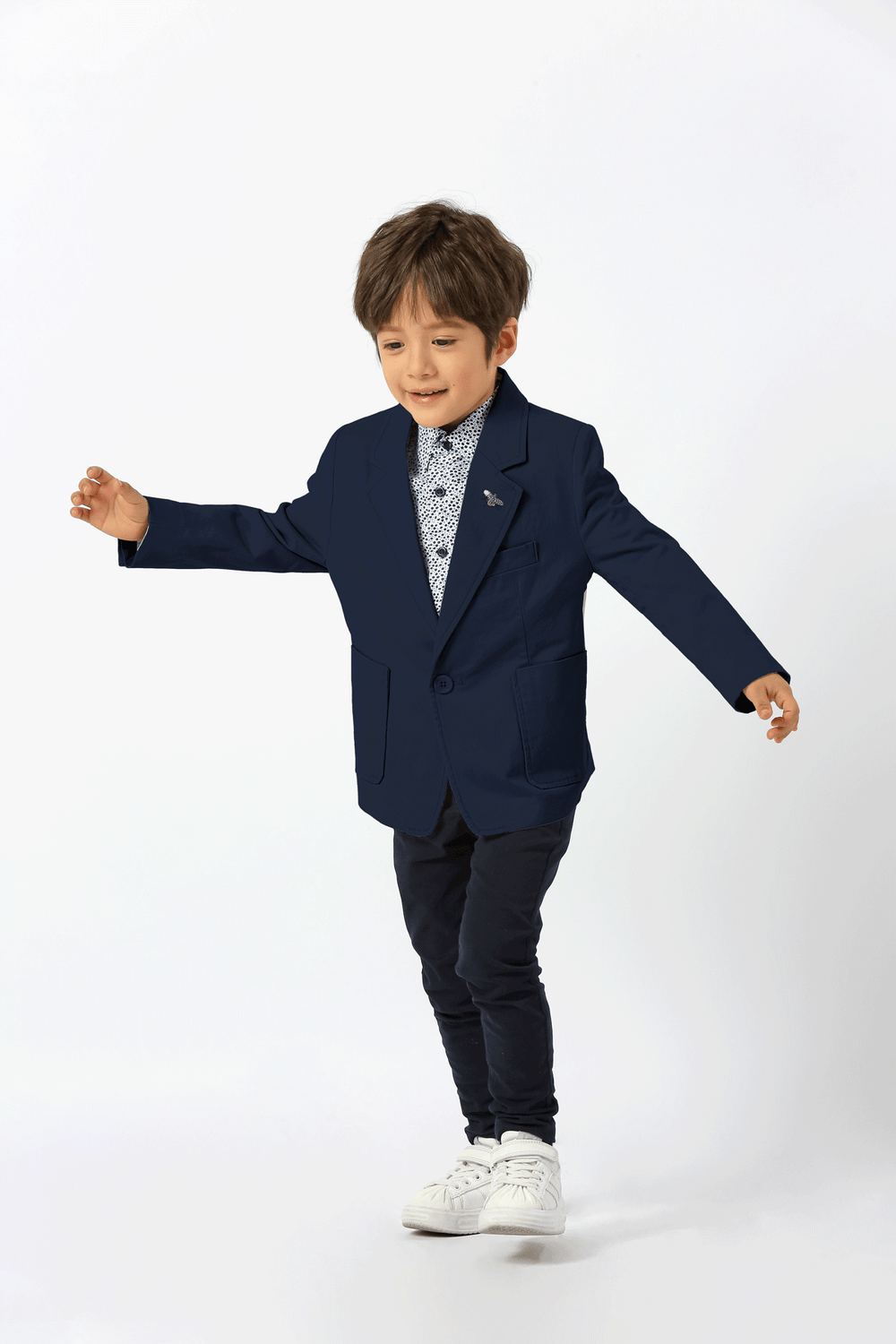 1609 Boys Jacket NAVY